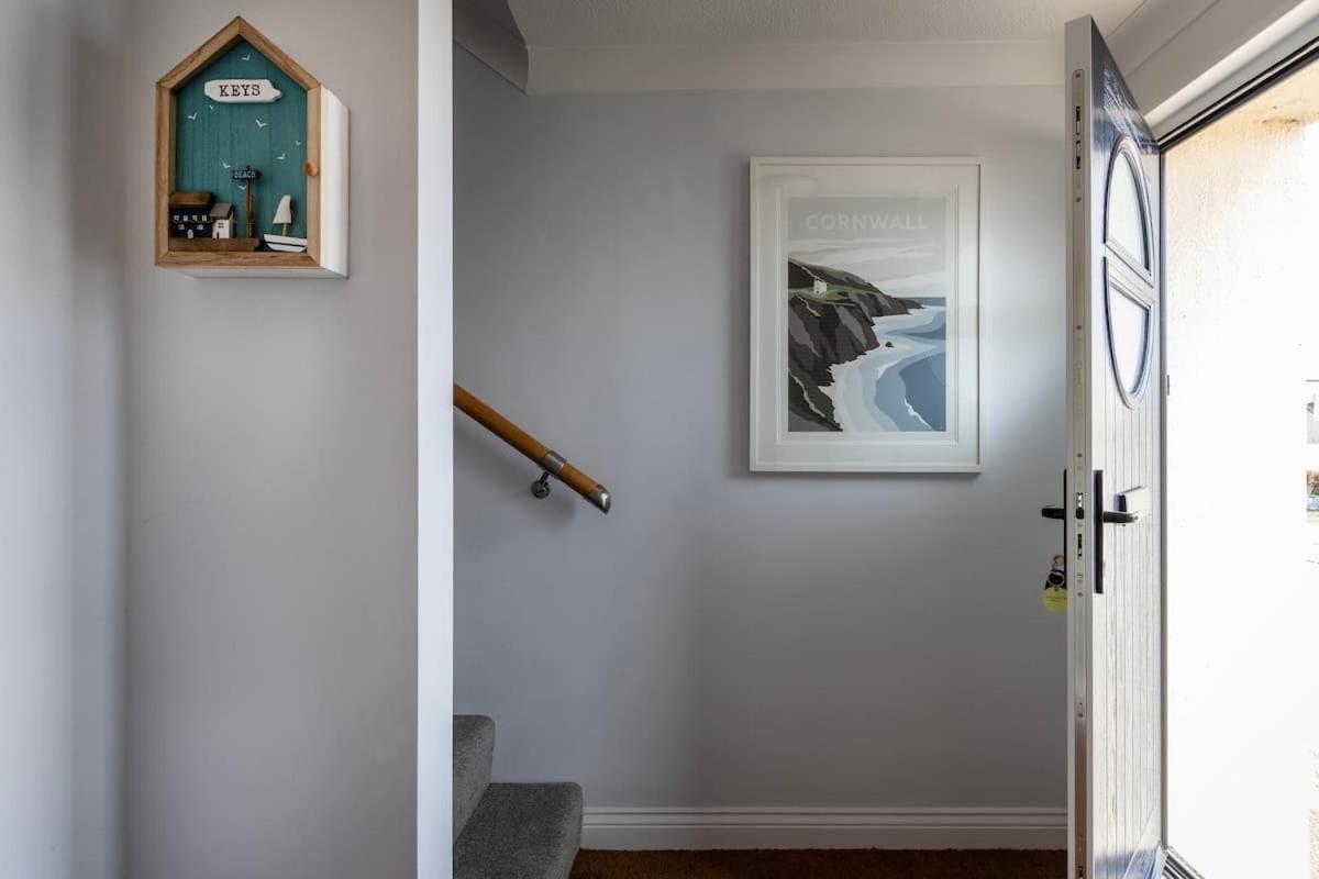 Fabulous High Street Townhouse With Stunning Views & Parking At 'Eagles Nest' Villa Falmouth Exteriör bild